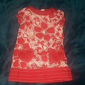 Super cute bold floral girl's 2T dress